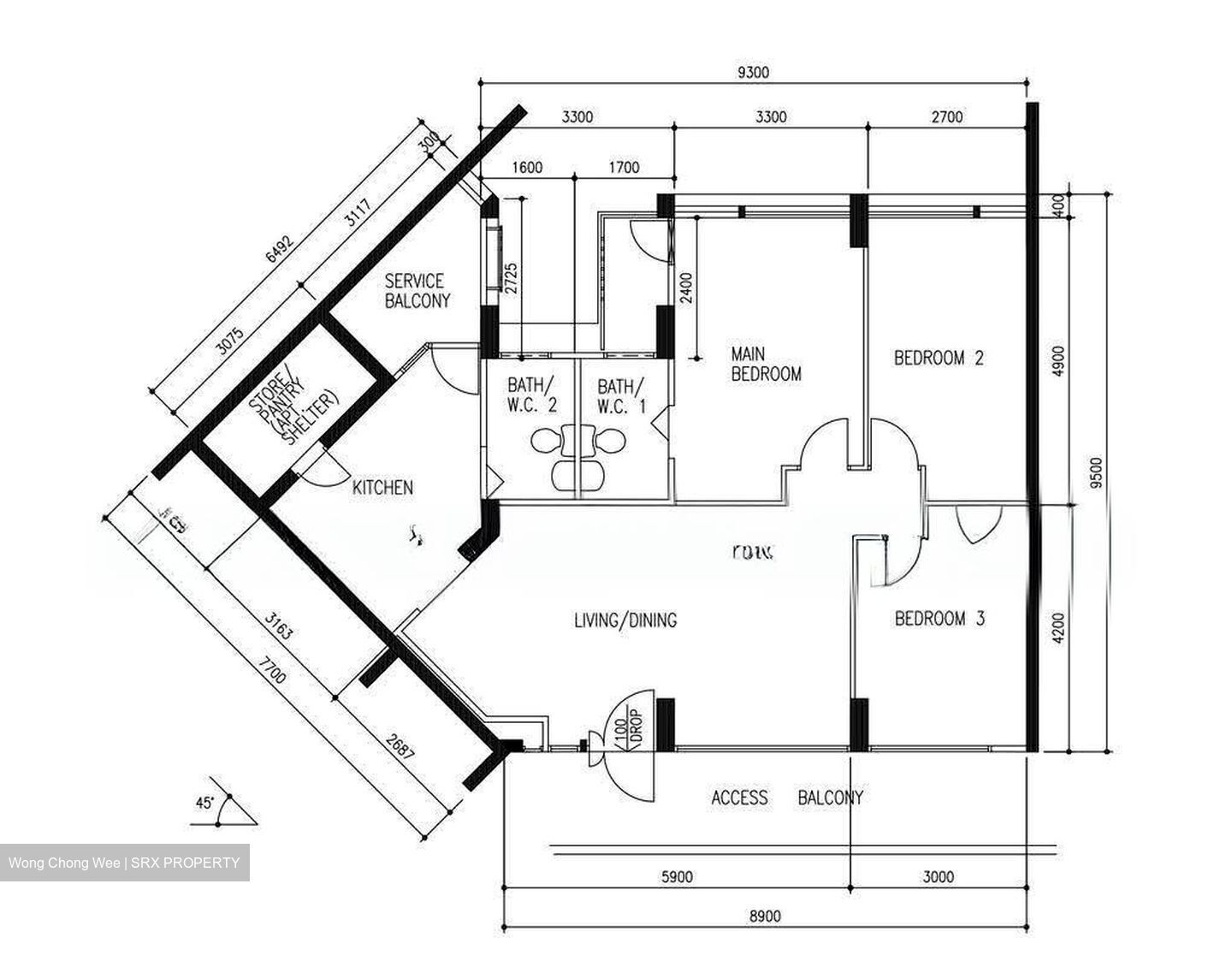 Blk 550 Woodlands Drive 44 (Woodlands), HDB 4 Rooms #630242921